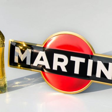 Martini Werbeschild 